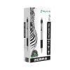 Zebra Z-Grip Elite Retractable Ballpoint Pen, Medium Point, 1.0mm, Black Ink, Dozen (27010)
