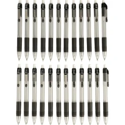 Zebra Z-Grip Mechanical Pencil, 0.7mm, #2 Medium Lead, 2 Dozen (15241)