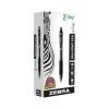 Zebra Z-Grip Retractable Ballpoint Pens, Fine Point, 0.7mm, Black Ink, Dozen (23910)