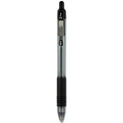 Zebra Z-Grip Retractable Ballpoint Pens, Medium Point, 1.0mm, Black Ink, 24/Pack (12221)