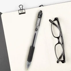 Zebra Z-Grip Retractable Ballpoint Pens, Medium Point, 1.0mm, Black Ink, 24/Pack (12221)