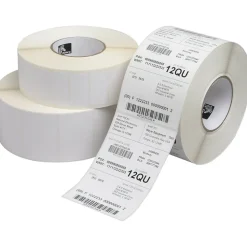Zebra® Z-Select® 10011044 4000D Paper Thermal Transfer Label, White, Cont x 3"(W) x 55'(L)