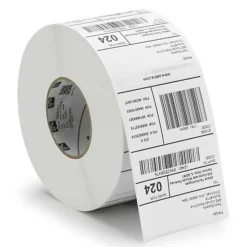 Zebra® Z-Select® 800272-125 4000T Paper Thermal Transfer Label for Barcode Printers, 2 1/4"(W)