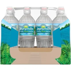 Zephyrhills 100% Natural Spring Water, Regular Flavor, 700ml Bottles with Sport Cap, 24/Carton (12087206)