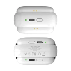 Zero 10,000 mAh Qi Wireless Travel Cube with USB-C Charging Cable (ZERO-TC-10000)