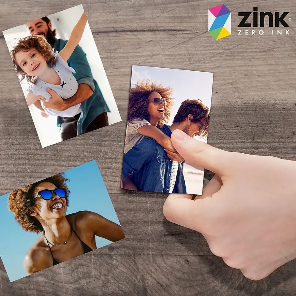 Zink 2" x 3" Premium Glossy Instant Photo Paper 20 Pack Compatible with Polaroid Snap, Snap Touch & More