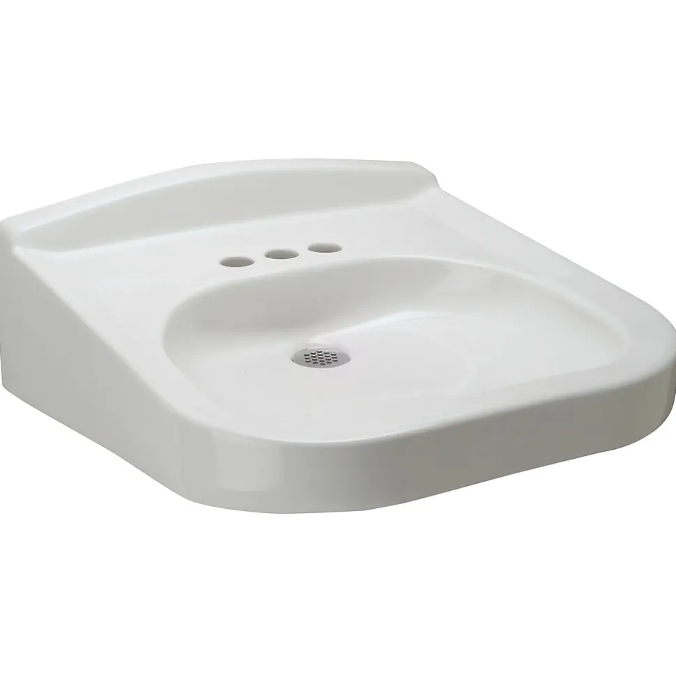 Zurn Bathroom Sink, White (Z5324)