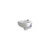 Zurn Blowout Service Sink, White, Wall-Mounted (Z5410)
