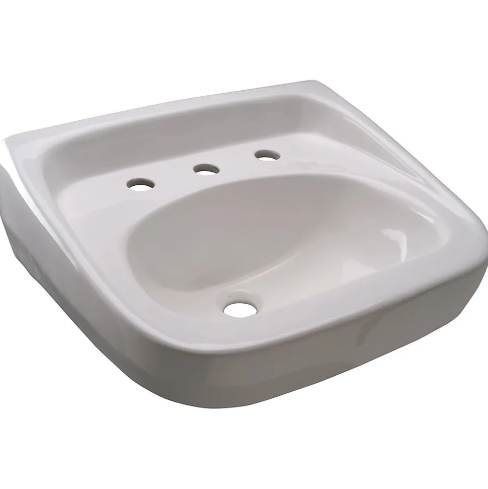 Zurn Wall Hung Lavatory Sink, White (Z5348)