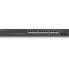 ZyXEL GS1900-24 24-Port Gigabit Ethernet Managed Switch, 10/100/1000 Mbps, Black (GS190024)